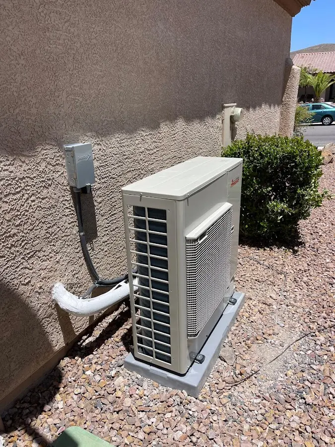 Residential air conditioning condenser unit in Hillcrest